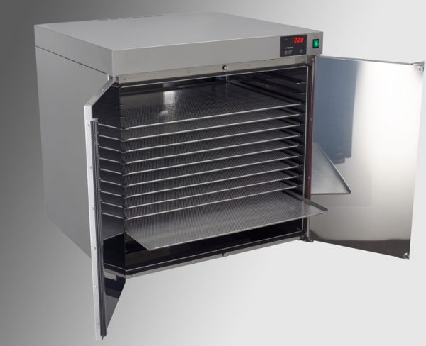 Aufwärmeschrank Typ WS 14-7054 SE für max. 14 Warmpackungen 50 x 70 cm (inkl. 10 Lochblechen), mit 2.000 W Heizleistung