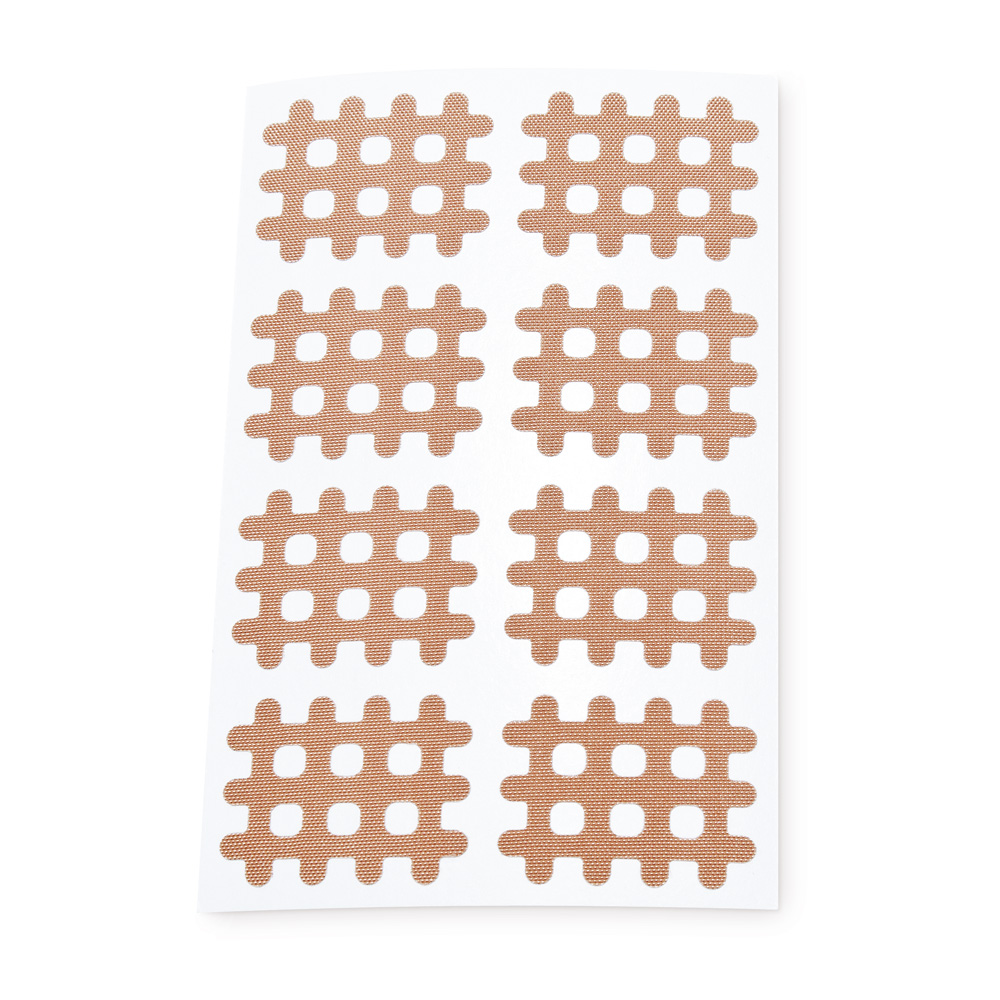 Gatapex Weltneuheit Akupunktur-Pflaster "Extra Sensitiv" klein, Maße 2,1 x 2,7 cm, (PE = 160 St.), hautfarben mit abgerundeten Ecken
