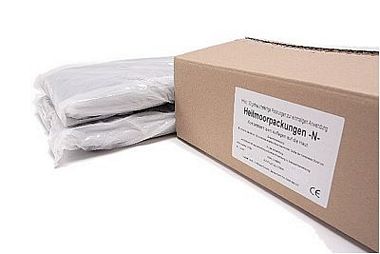 Moor-Einwegpackungen 380-g, 30 x 40 cm, (Karton = 30 Stück)