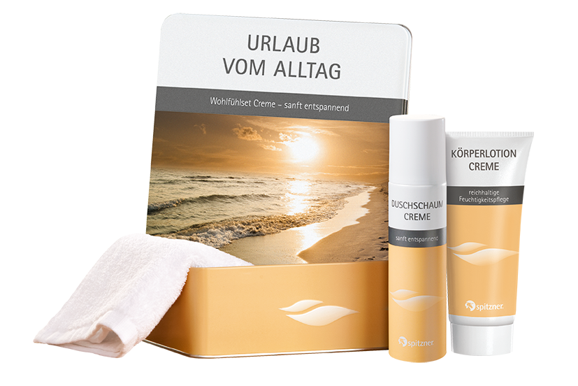 Spitzner® Wohlfühlset Creme - Urlaub vom Alltag