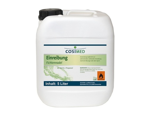 cosiMed Fichtennadel-Einreibung 45% IPA, 5-l