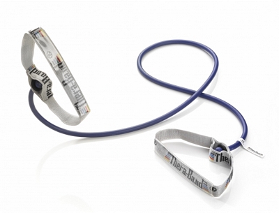 Thera-Band® Bodytrainer Tubing mit Griffen 1,4 m, blau