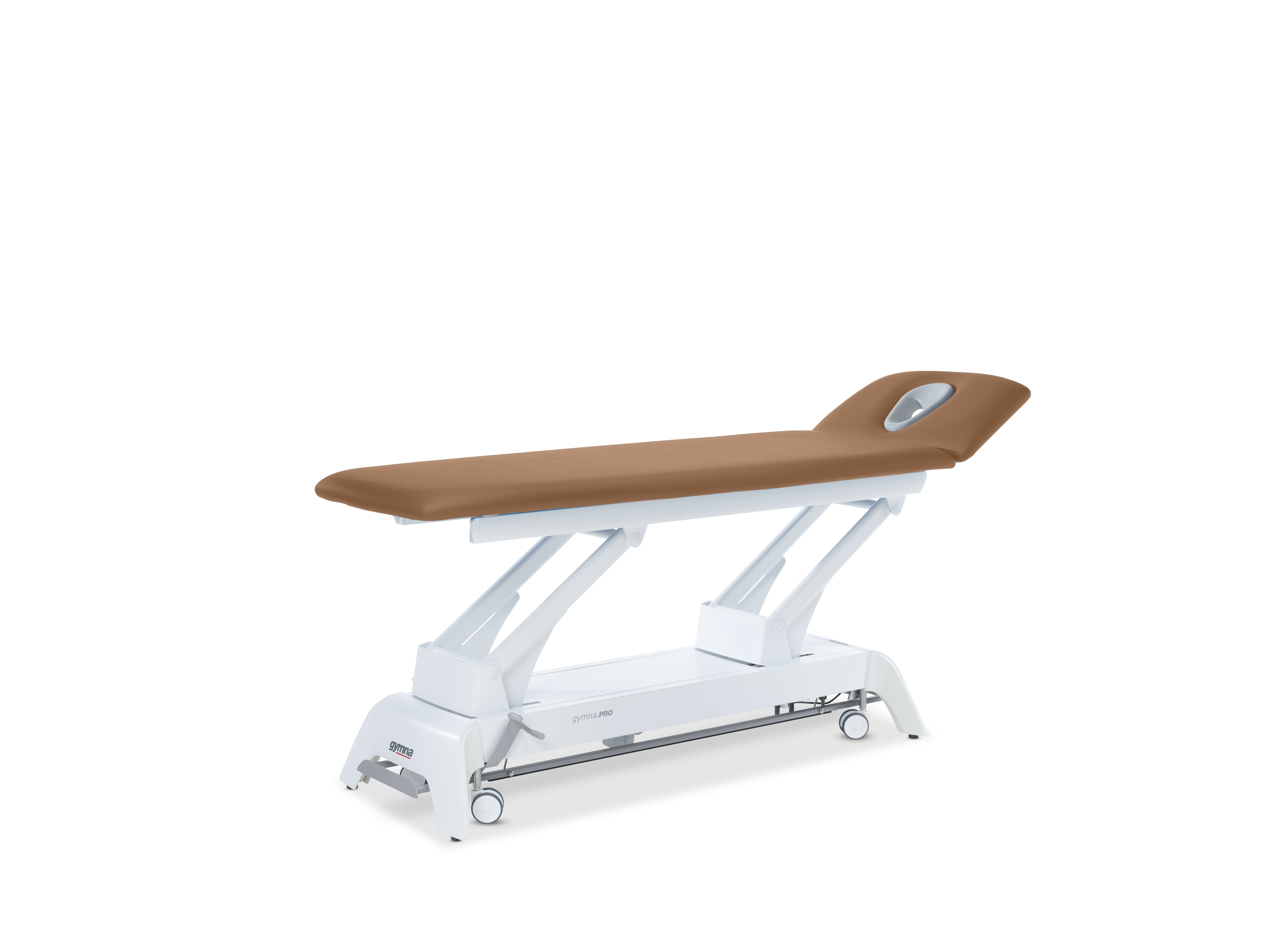 Behandlungsliege Gymna.PRO - D2 mit i-control, 1-tlg.Kopfteil - Burgundy