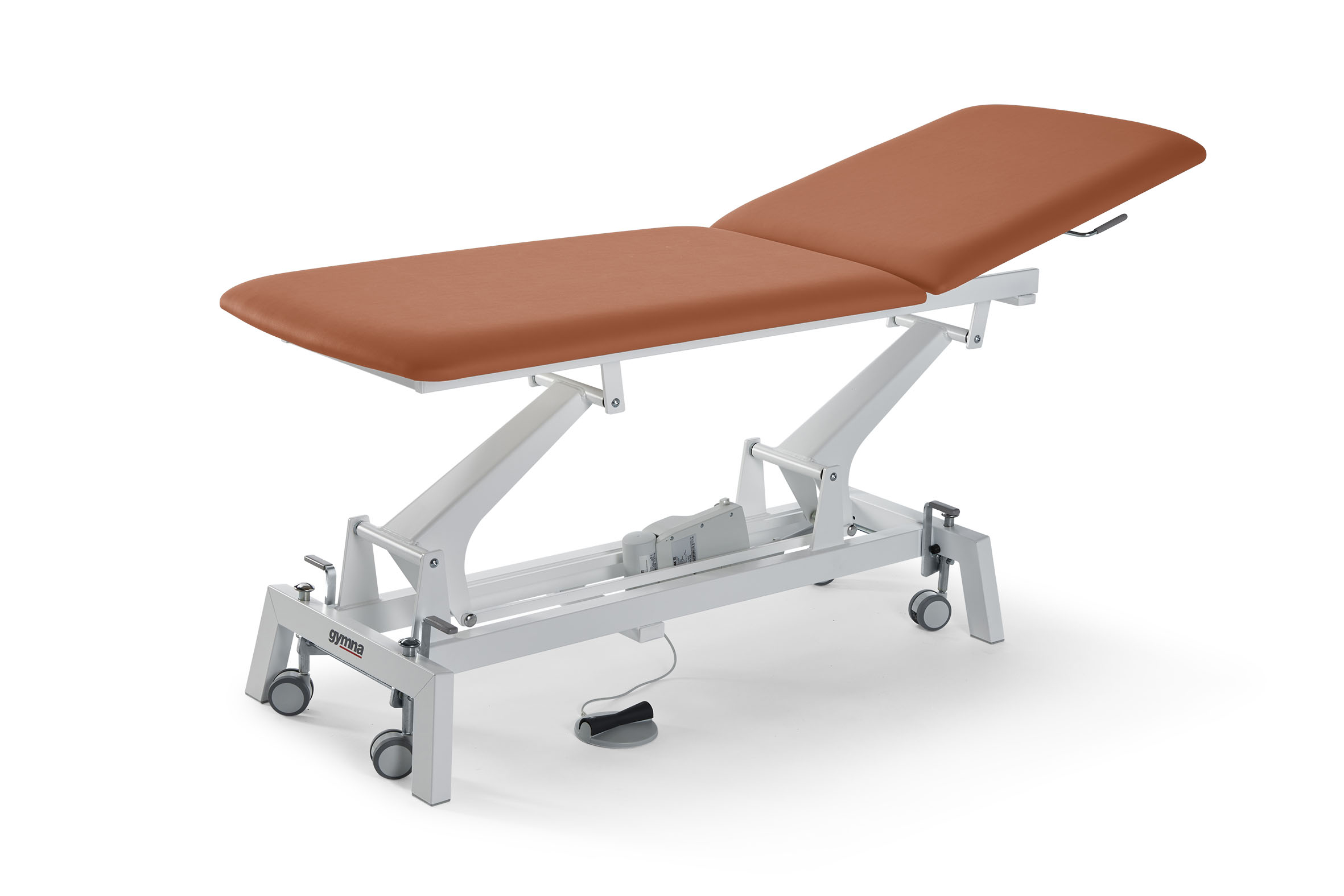 Behandlungsliege Gymna G2 Duo, elektrische Höhenverstellung - Artikel wurde ab dem 01. April durch Gymna.GO ersetzt! - Papierrollenhalter 50 cm