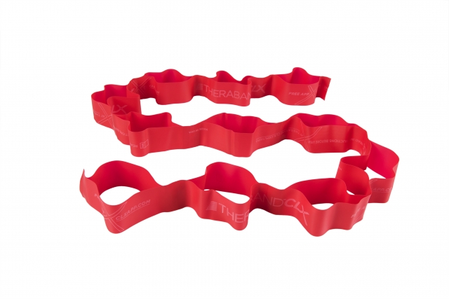 Thera-Band® CLX Band 2 m x 5 cm, rot, medium