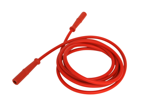 Vakuum-Elektrodenkabel, Kabel und Stecker rot - Artikel NICHT mehr verfügbar