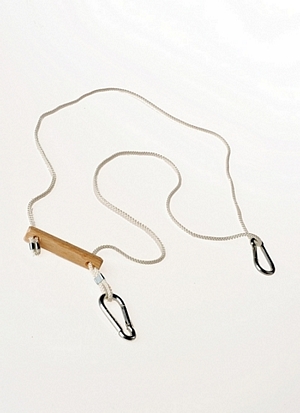 Seilschlinge mit Karabinerhaken ca. 100 cm lang