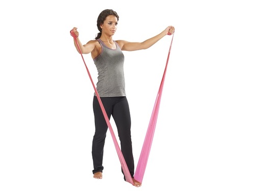Vital-Fitnessband latexfreies Übungsband 25 m, grün