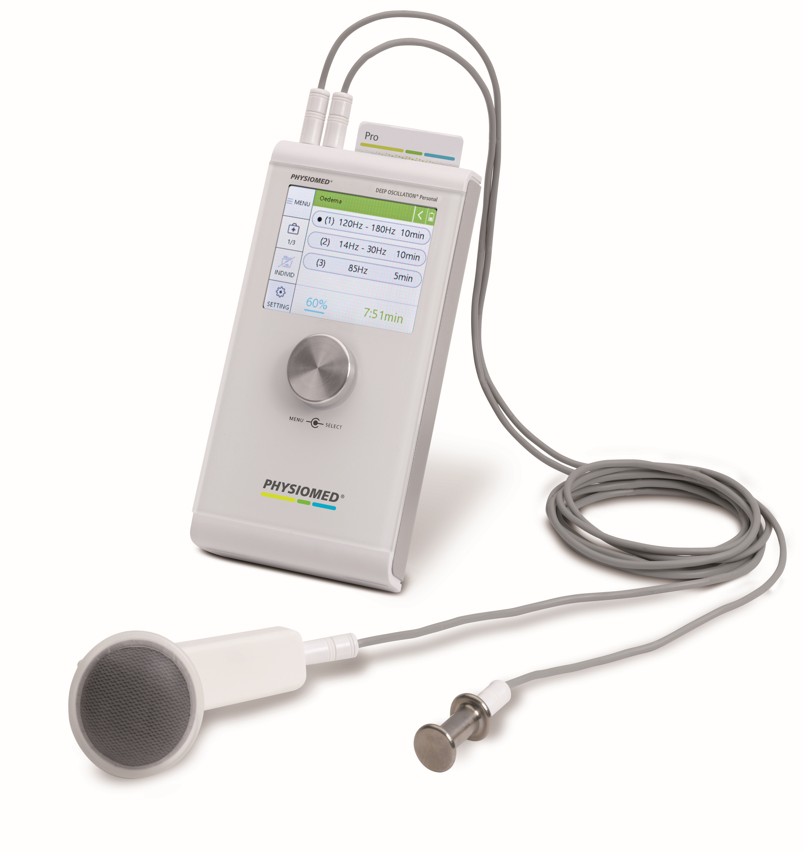 Deep Oscillation Personal Pro mit Therapiekarte Pro inkl. Standardzubehör